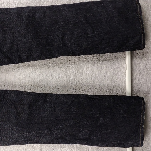 Lucky Brand Dungarees by Gene Montesano Black Mid Rise Straight Leg Color Jean - Picture 10 of 15